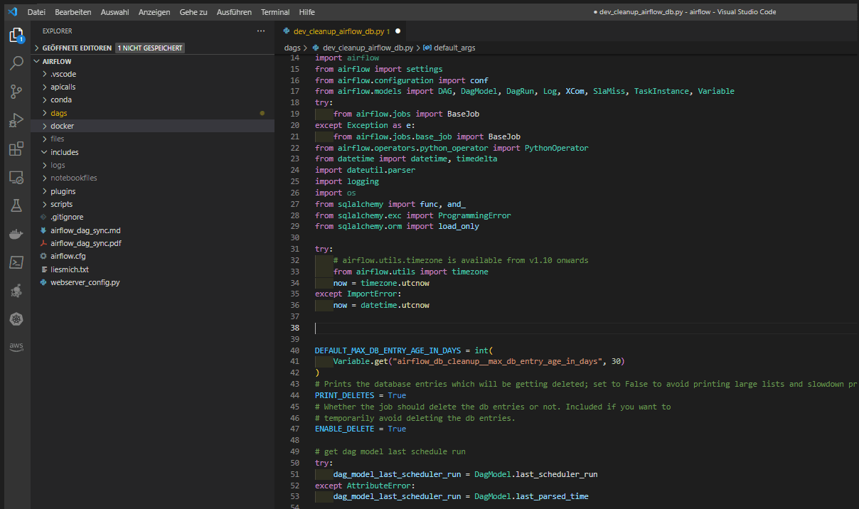 Hintergrund Code